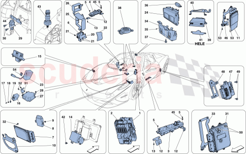 Part Diagram for Ferrari 274385