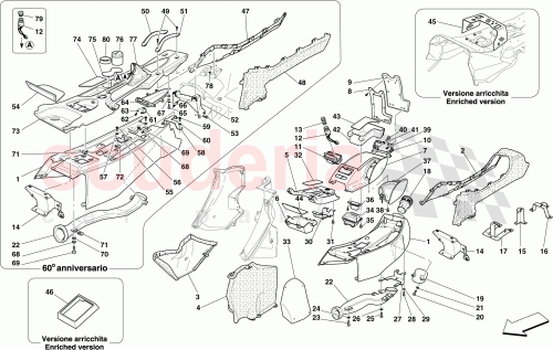 Part Diagram for Ferrari 80731300