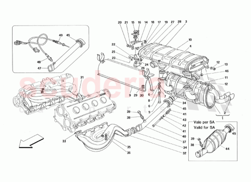 Part Diagram for Ferrari 137534