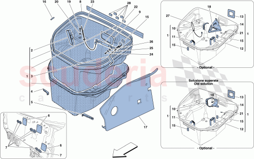 Part Diagram for Ferrari 83170500