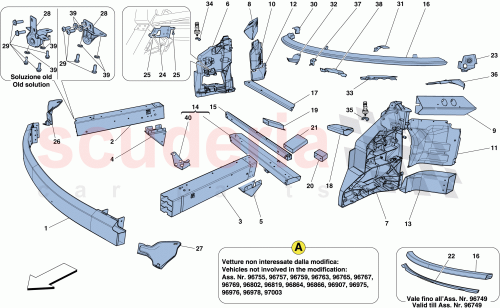 Part Diagram for Ferrari 903295