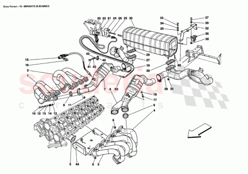 Part Diagram for Ferrari 14306587