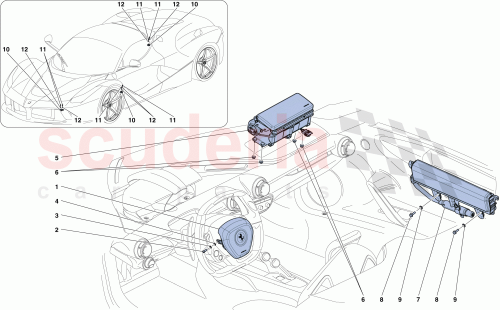 Part Diagram for Ferrari 85323100