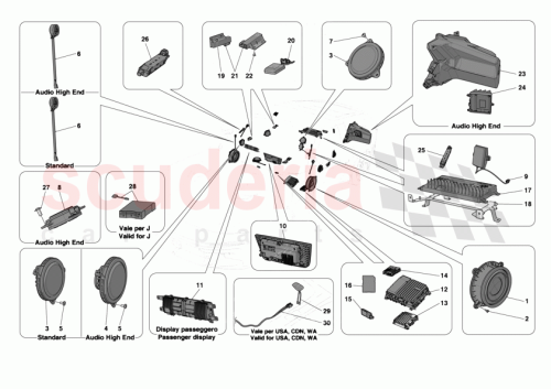Part Diagram for Ferrari 000772414