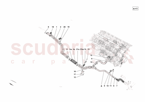 Part Diagram for Ferrari 000842585