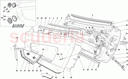Part Diagram for Ferrari 82038100