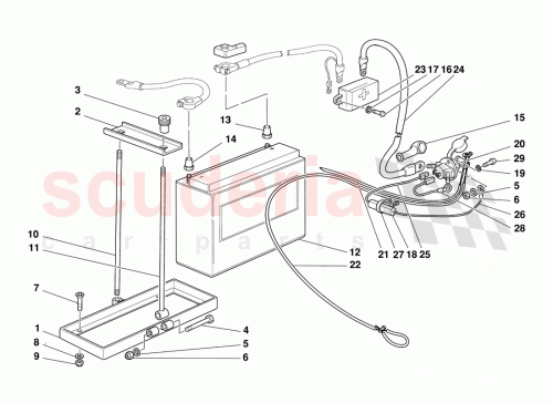 Part Diagram for Ferrari 164713