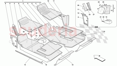 Part Diagram for Ferrari 642018