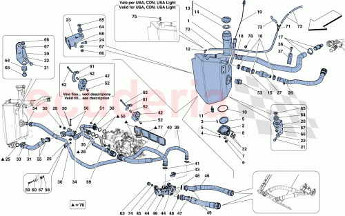 Part Diagram for Ferrari 293259