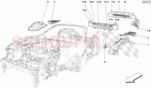 Part Diagram for Ferrari 80667900