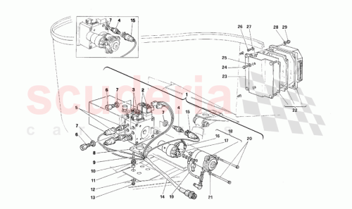 Part Diagram for Ferrari 138104