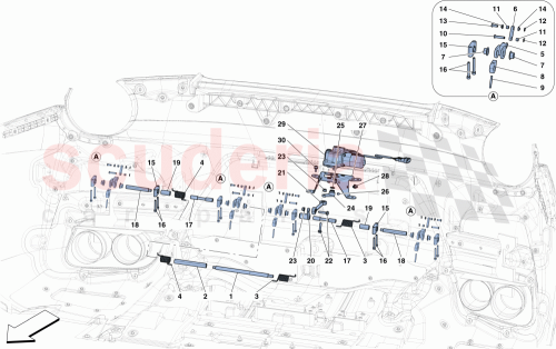 Part Diagram for Ferrari 85708900