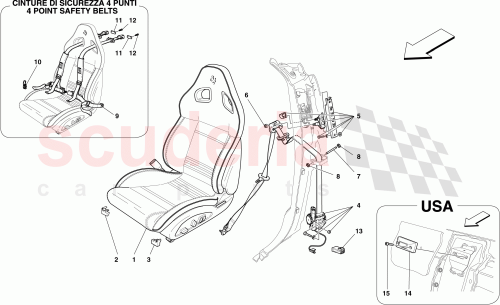 Part Diagram for Ferrari 227272