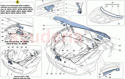 Part Diagram for Ferrari 85252111