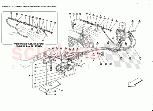 Part Diagram for Ferrari 168474