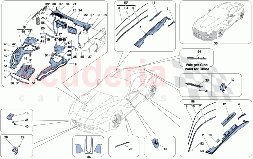 Part Diagram for Ferrari 85132800