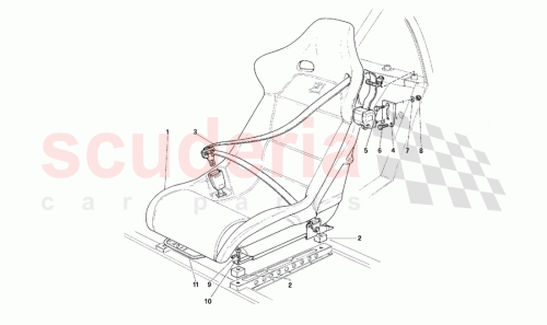 Part Diagram for Ferrari 10903227