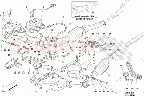 Part Diagram for Ferrari 196440