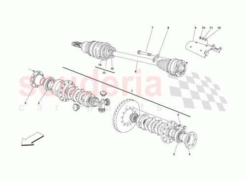 Part Diagram for Ferrari 208327