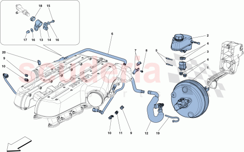 Part Diagram for Ferrari 337973