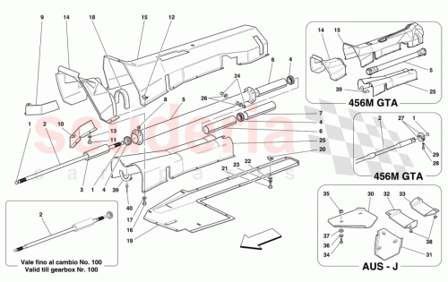 Part Diagram for Ferrari 162447