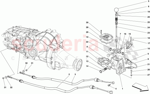 Part Diagram for Ferrari 245672