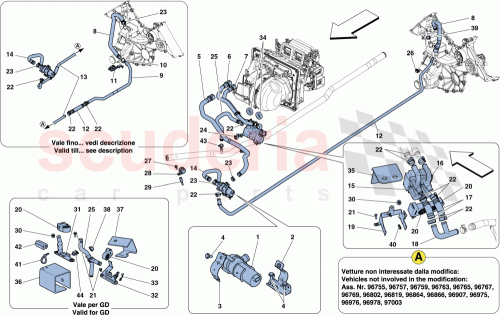 Part Diagram for Ferrari 82302900