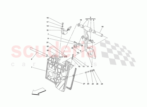 Part Diagram for Ferrari 14488624