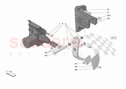 Part Diagram for Ferrari 000945127