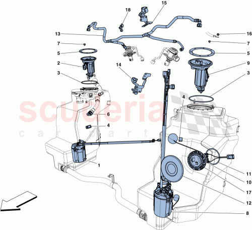 Part Diagram for Ferrari 290701