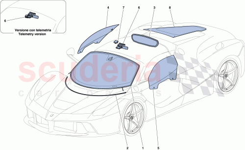 Part Diagram for Ferrari 60684944