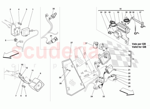 Part Diagram for Ferrari 180996