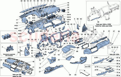 Part Diagram for Ferrari 82718500