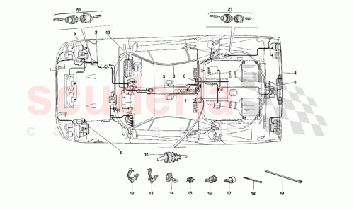 Part Diagram for Ferrari 62497600