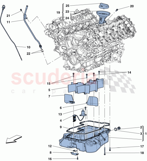 Part Diagram for Ferrari 14457881