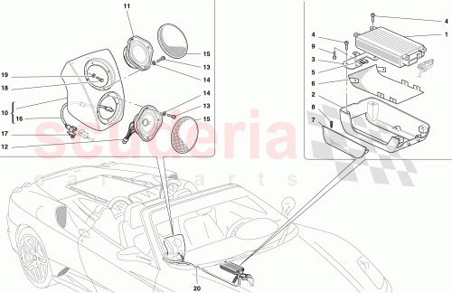 Part Diagram for Ferrari 13272077