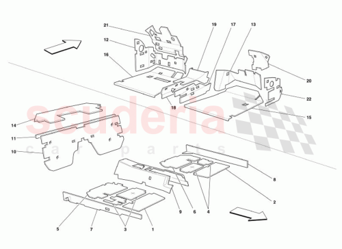 Part Diagram for Ferrari 67045600