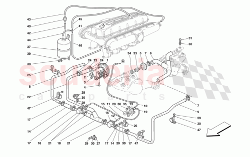 Part Diagram for Ferrari 165903