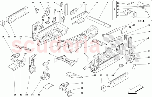 Part Diagram for Ferrari 985226378