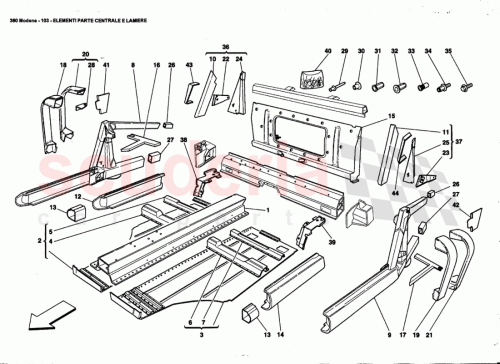 Part Diagram for Ferrari 6166150