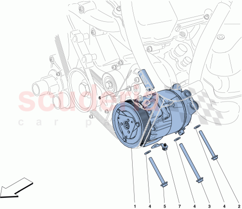 Part Diagram for Ferrari 268409