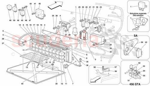 Part Diagram for Ferrari 153119