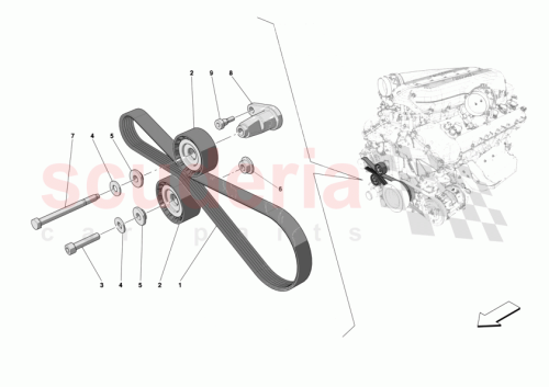 Part Diagram for Ferrari 000833197