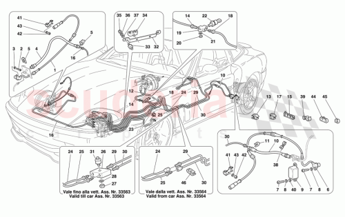 Part Diagram for Ferrari 10104661