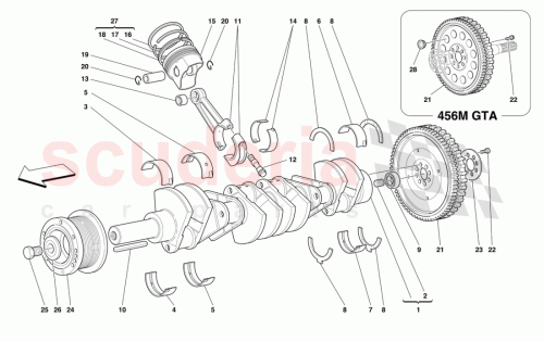 Part Diagram for Ferrari 170774