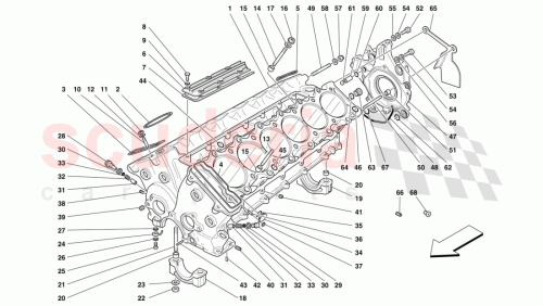 Part Diagram for Ferrari 103044