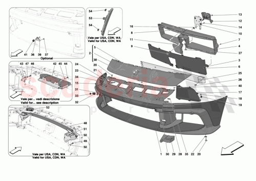 Part Diagram for Ferrari 081544800