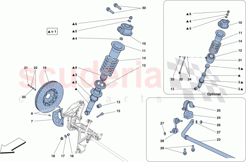 Part Diagram for Ferrari 251483