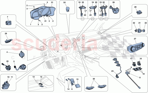 Part Diagram for Ferrari 254294