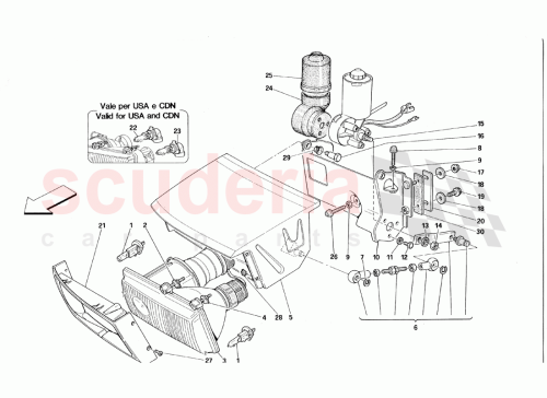 Part Diagram for Ferrari 12625224